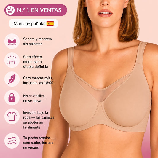 Velyforme - Sujetador minimizador invisible