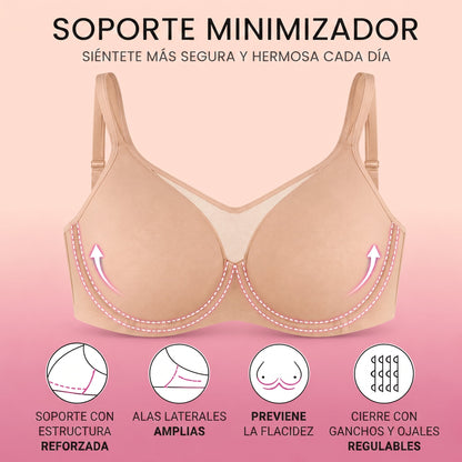 Velyforme - Sujetador minimizador invisible